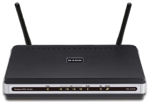 D-Link DSL-2741B ADSL2+ Wireless N 4-Port (B)