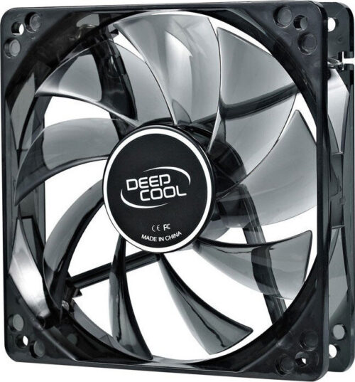 DeepCool Ημιδιαφανής Ανεμιστήρας 120mm με Μπλε LED