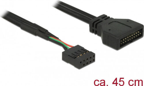 DeLock USB 2.0 Pin Header Θηλυκό - USB 3.0 Pin Header Αρσενικό