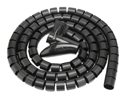 Powertech Δεματικό Καλωδίων Πλαστικό Φ20mm 2m Μαύρο