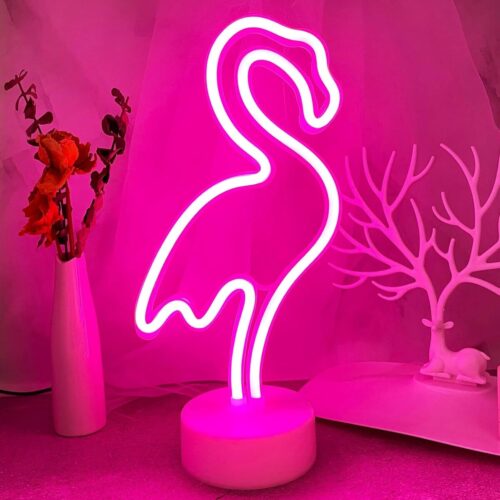 Διακοσμητική λάμπα led - Flamingo