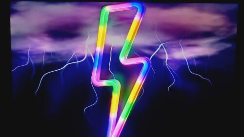 Διακοσμητική λάμπα led - Thunder