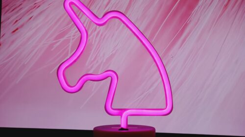 Διακοσμητική λάμπα led - Unicorn