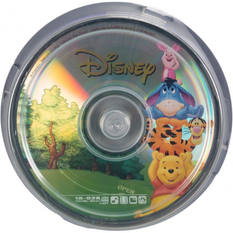 Disney CD-R80-700MB 52x CP 10P
