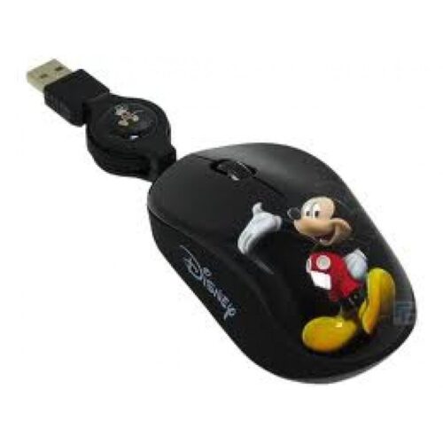 Disney Mm204 Mickey Mini Optical Mouse Usb Black