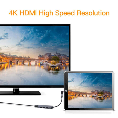 Docking station 3x USB USB-C PD HDMI 4K