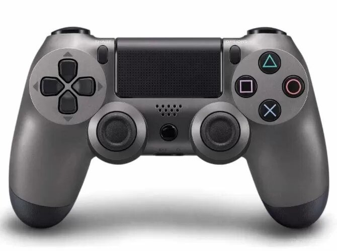 Doubleshock Ασύρματο Χειριστήριο για PS4 Γκρί Σκούρο