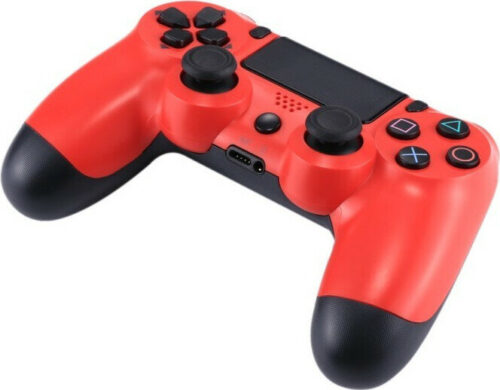 Doubleshock Ασύρματο Χειριστήριο για PS4, Κόκκινο / Μαύρο