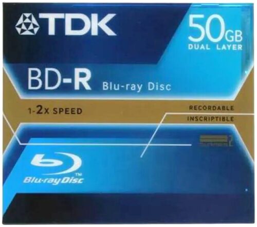 Dvd-rw Blu-ray 50gb 2x Tdk