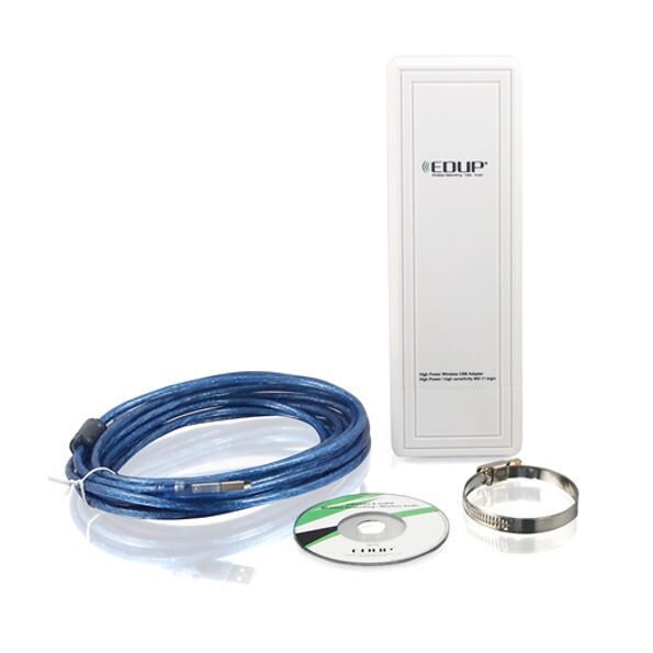 Edup Εξωτερικής Χρήσης Κεραία High Power 16 Dbi 5m Καλώδιο Usb