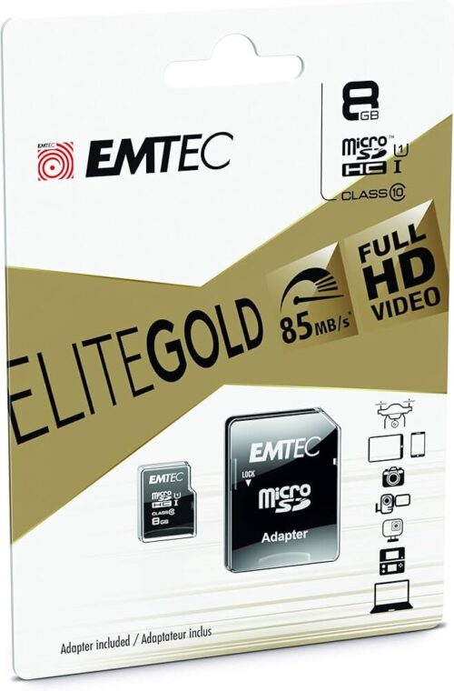 Emtec Memory Gold 8gb Hc Class10