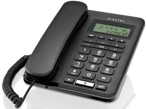 Ενσύρματο Τηλέφωνο Alcatel Temporis T50 CID Μαύρο