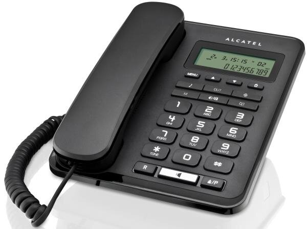 Ενσύρματο Τηλέφωνο Alcatel Temporis T50 CID Μαύρο