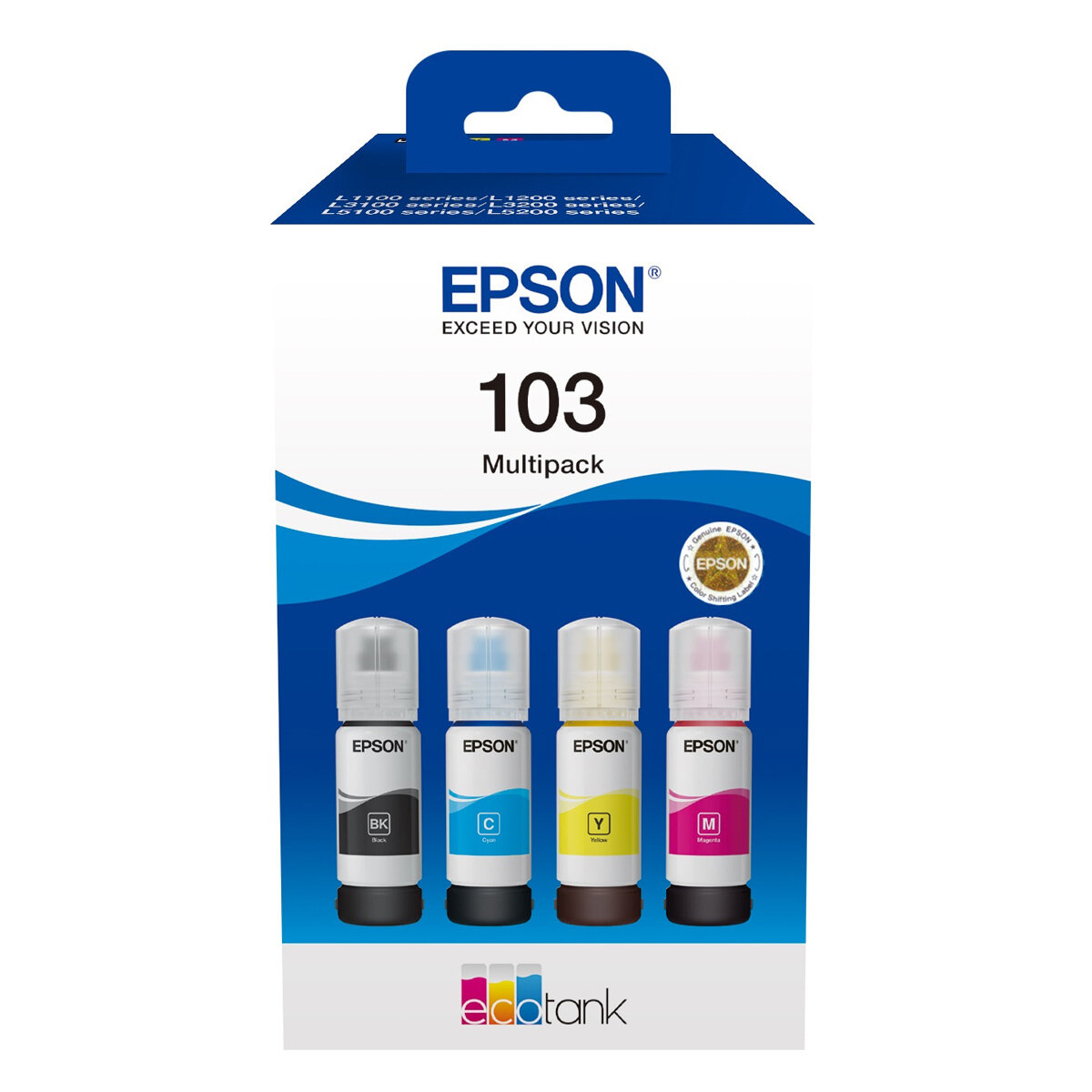 Epson 103 Multipack - Black, Cyan, Magenta, Yellow *(Πακέτο 4 Μελανιών)