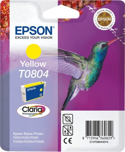 Epson T0804 Stphoto R265 Ink Yellow