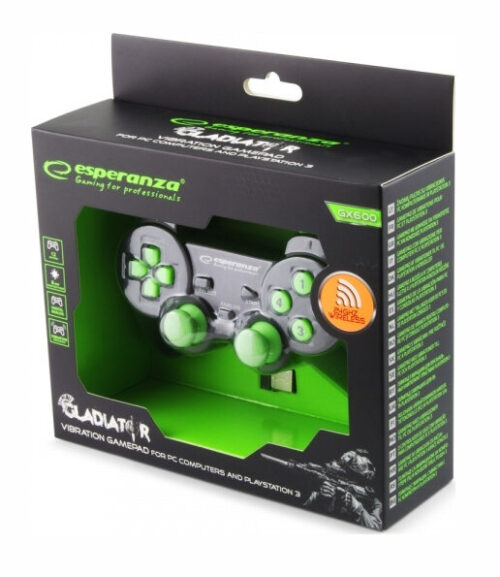 Esperanza gamepad GX600 με vibration PC & PS3