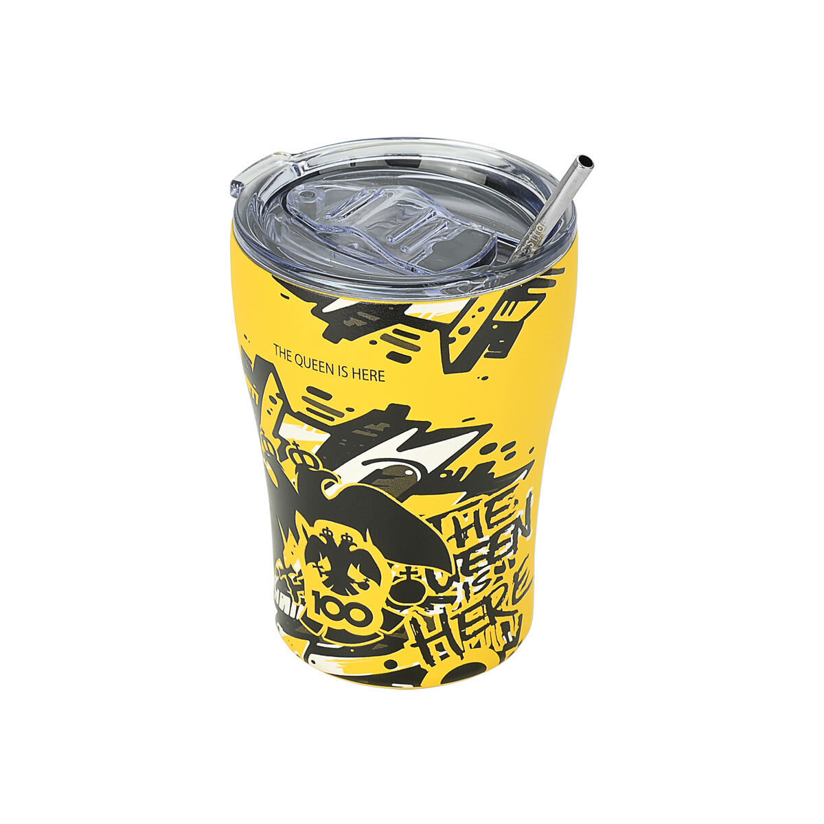 Estia Home Art Θερμός Coffee Mug Aek BC Edition The Queen Is Here 350ml