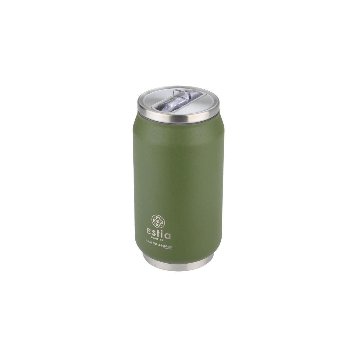 Estia Home Art Θερμός Travel Cup Save The Aegean 300ml Forest Spirit