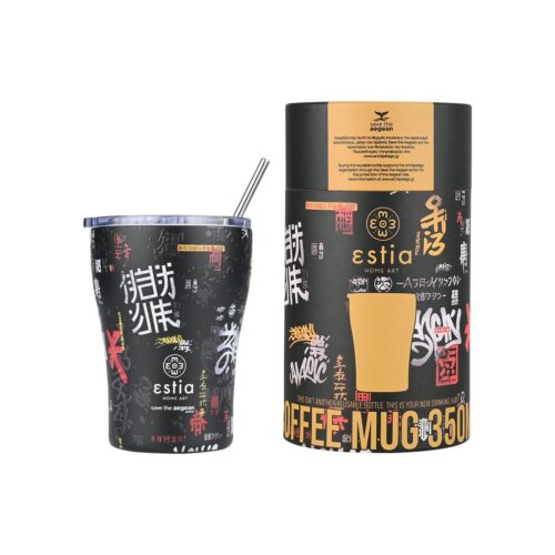 ESTIA Θερμός Coffee Mug Save the Aegean 350ml Tokyo Underground