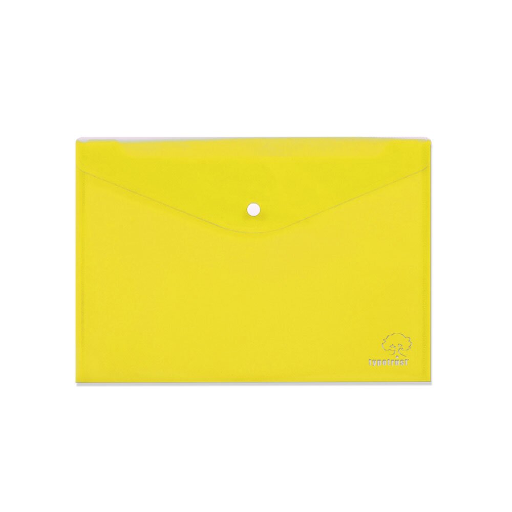 Φάκελος Κουμπί Α4 Yellow Typotrast