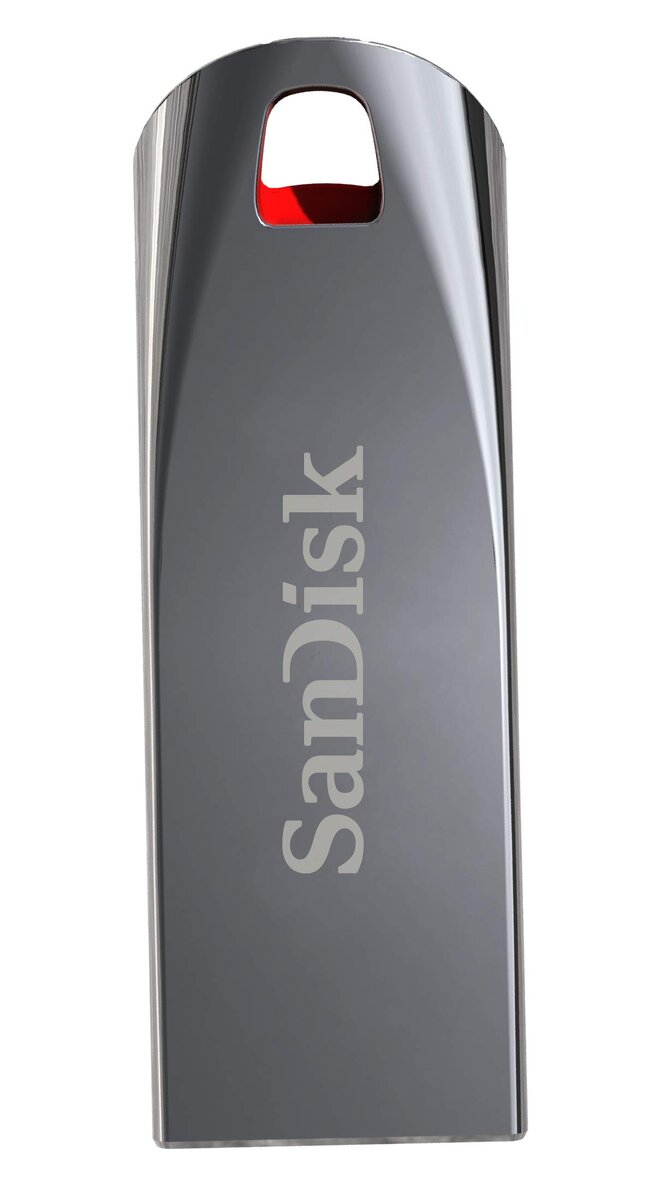 Flash Disk USB 3.0 SanDisk Cruzer Forse SDCZ71 16GB Ασημί
