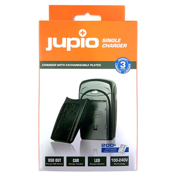 Φορτιστής Universal Jupio Single Charger Με Εναλλάξιμες Πλάκες