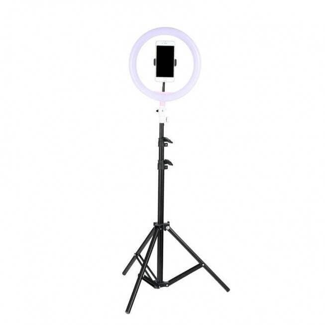 Φωτιστικό Δακτυλίδι LED Ring Lamp Light USB Tripod 2.1m 26cm