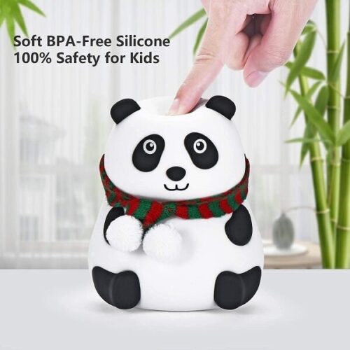 Φωτιστικό Σιλικόνης Πάντα Cute Panda Night Light