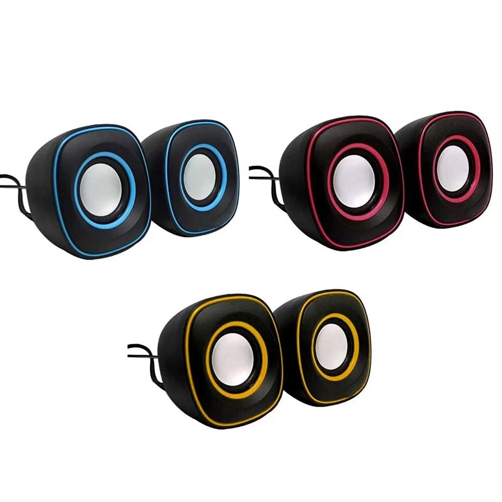 G-System Ηχεία Usb 2.0 5W Model G-105 Black / Red Qh1-B1