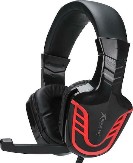 Gaming Headset Xtrike Me HP-310 Over Ear με Σύνδεση 2x3.5mm Μαύρο aasdadad