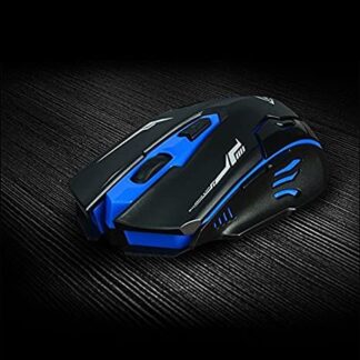 Gaming Set Πληκτρολόγιο με Ποντίκι Ασύρματο Blue/Black