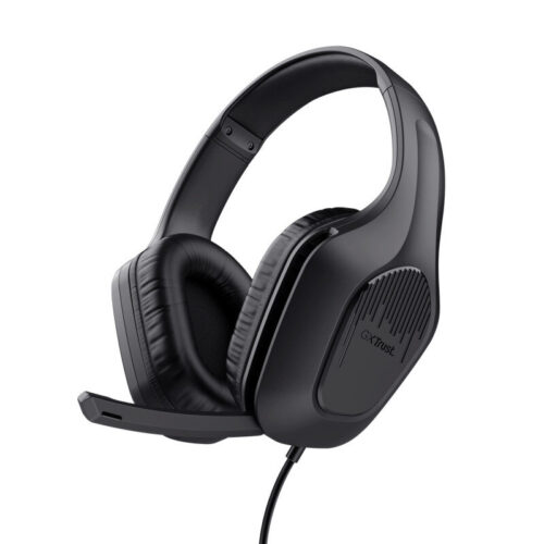 Gaming Trust Zirox Over Ear Gaming Ακουστικά Μαύρο / GXT415