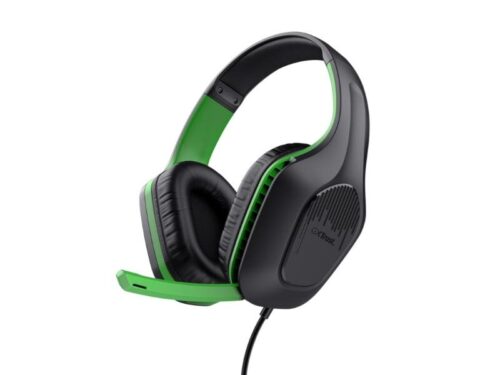 Gaming Trust Zirox Over Ear Gaming Ακουστικά Πράσινο / GXT 415X