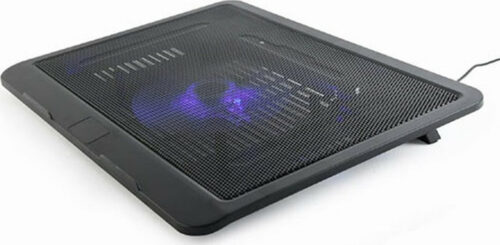 Gembird Cooling Pad για Laptop έως 15" με 1 Ανεμιστήρα και Φωτισμό