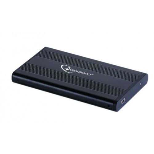 Gembird External USB 2.0 enclosure for 2.5'' SATA HDDs mini-USB 5pin connector