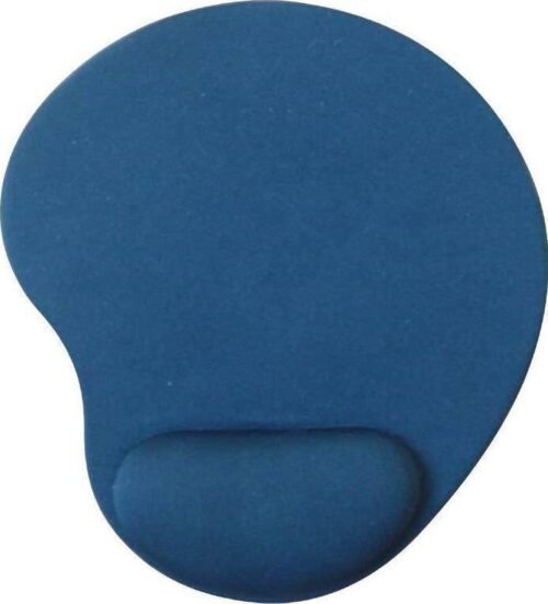 Gembird Gel Mouse Pad 260mm με Στήριγμα Καρπού Μπλε