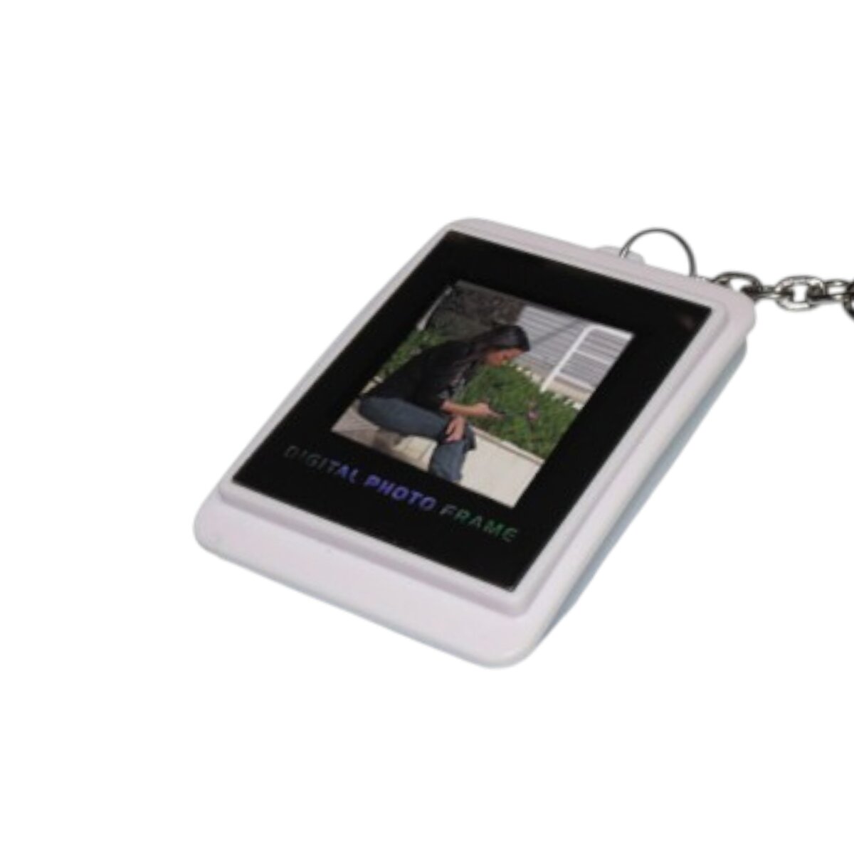Genius Digital Photo Keychain 1.5'' Alarm Cl