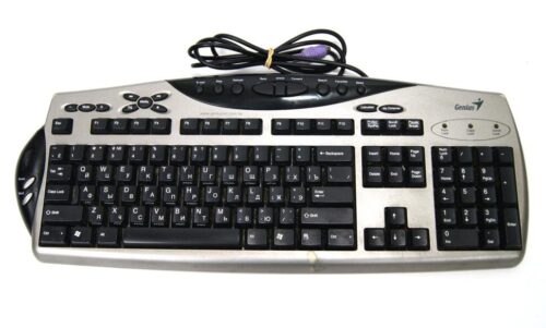 Genius Office Scroll PS/2 Black-Silver KB21E