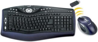 Genius Optical Wireless Blue/Black ErgoMedia R710