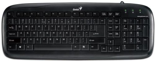 Genius Slimstar 110 USB Slim Desktop Water Resistant Keyboard