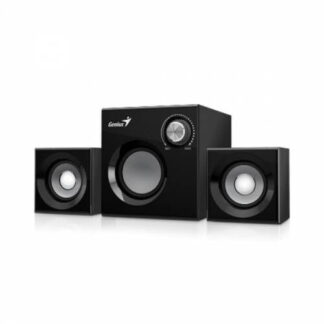 Genius Speakers 2Way 2.1 20W Black Wooden Sub