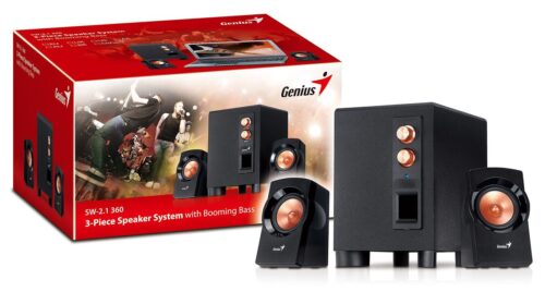 GENIUS SW-2.1 360 Speakers Launched