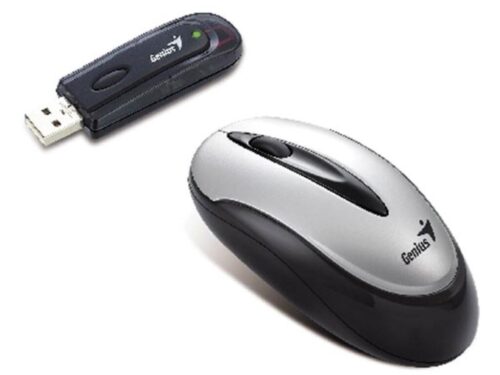 Genius Traveler 600 Wireless Optical Usb Metallic Bl