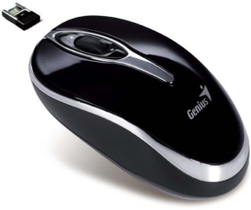 Genius Wireless Mouse 1600DPI για Notebook Μαύρο BL