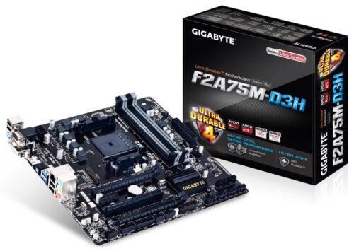 Gigabyte F2A75M-D3H FM2