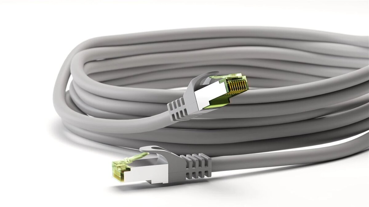Goobay Καλώδιο Δικτύου Cat 8.1 S/FTP Copper Lszh 5m Γκρί