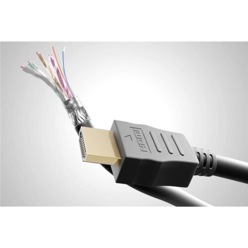 Goobay Καλώδιο HDMI 2.0 Ethernet 4K/60Hz 10.2Gbit/s 15m Μαύρο