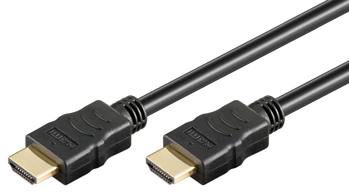 Goobay Καλώδιο HDMI 2.0 Ethernet 4K/60Hz 10.2Gbit/s 15m Μαύρο