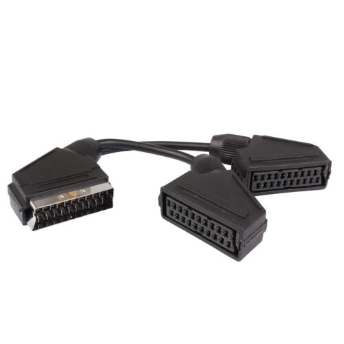 Goobay Καλώδιο Scart M/2x Scart F, 0.2m