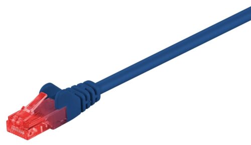 Goobay U/UTP Cat.6 Ethernet Network Cable 5m Blue